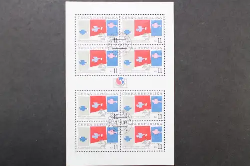 Tschechische Republik, MiNr. 48 Kleinbogen, gestempelt - 202863