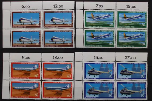 Berlin, MiNr. 617-620 Viererblock Ecke links oben, postfrisch - 203960