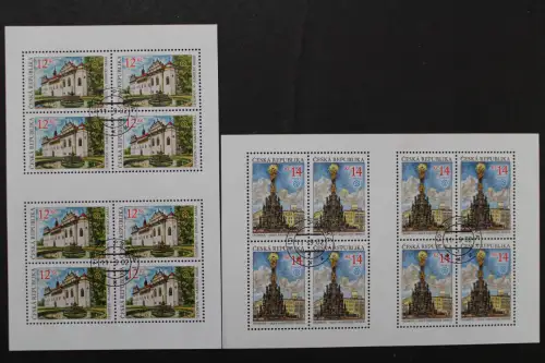 Tschechische Republik, MiNr. 332-333 Kleinbogen, gestempelt - 202843