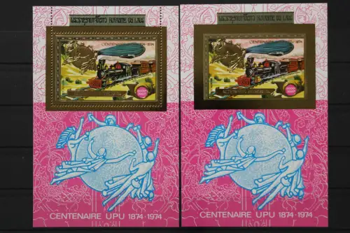 Laos, MiNr. Block 64 A + B, postfrisch - 203713