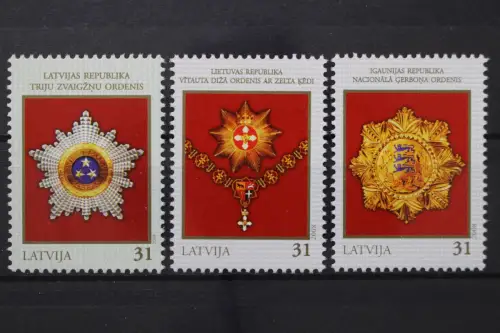 Lettland, MiNr. 724-726, postfrisch - 203316