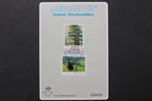 Norwegen, MiNr. 867-868 Sonderblatt, ESST - 205520