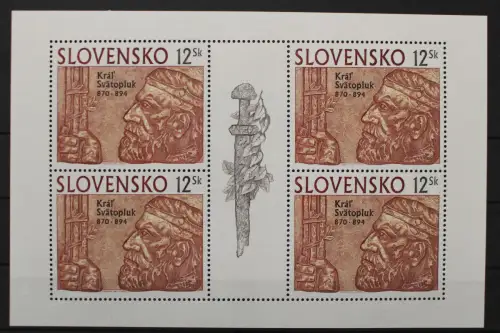 Slowakei, MiNr. 198 Kleinbogen, postfrisch - 206488