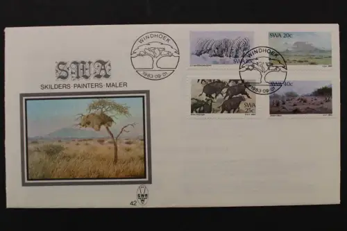 Südwestafrika, MiNr. 541-544, FDC - 208103
