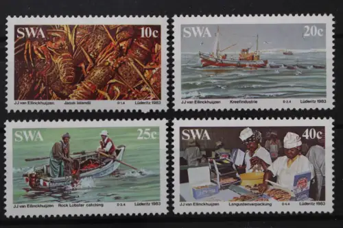 Südwestafrika, MiNr. 545-548, postfrisch - 208102