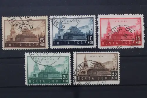 Sowjetunion, MiNr. 467-471, gestempelt - 208567