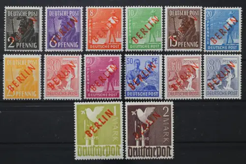Berlin, MiNr. 21-34, postfrisch, BPP Signatur - 208292