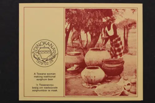 Bophuthatswana, MiNr. 37-40 Faltblatt, gestempelt - 207904