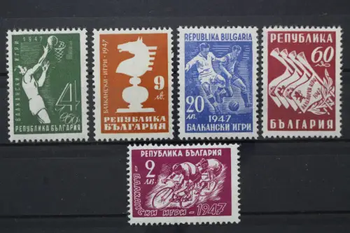 Bulgarien, MiNr. 606-610, postfrisch - 210105