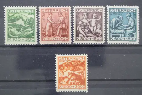Österreich, MiNr. 442-446, postfrisch - 211207