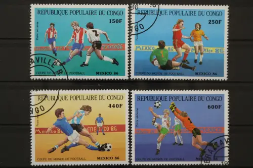 Kongo-Brazzaville, MiNr. 1040-1043, gestempelt - 211588