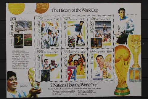 Guyana, MiNr. 7393-7398 Kleinbogen, postfrisch - 211605