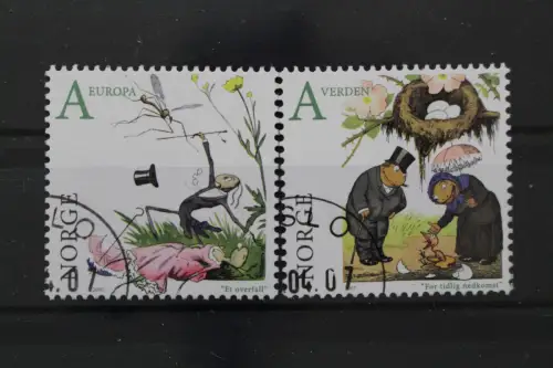 Norwegen, MiNr. 1607-1608, gestempelt - 211493