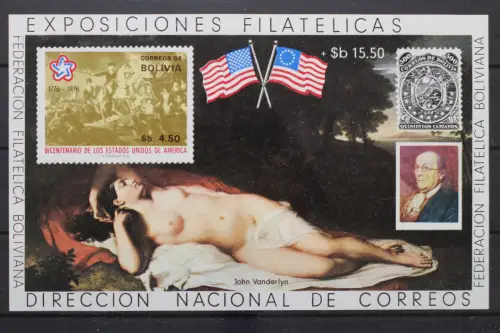 Bolivien, MiNr. Block 67, postfrisch - 211982