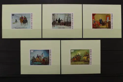 Obervolta, MiNr. 569-573 B, Einzelblöcke, postfrisch - 211946