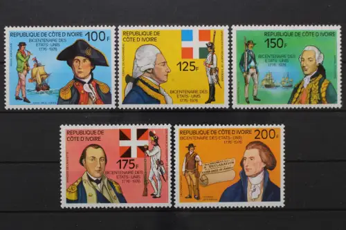 Elfenbeinküste, MiNr. 497-501, postfrisch - 211997