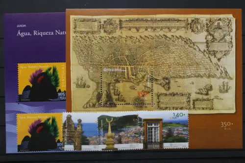 Azoren, MiNr. 478-Block 22, Jahrgang 2001, postfrisch - 212256