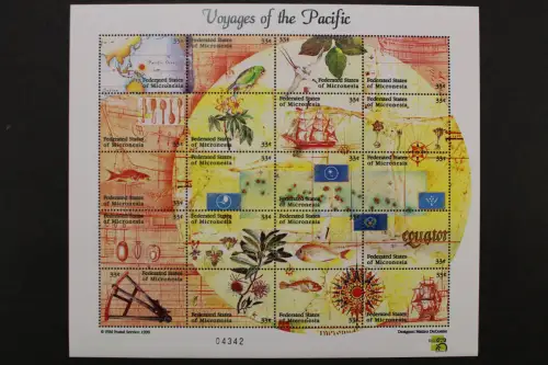 Mikronesien, MiNr. 745-764 ZD-Bogen, postfrisch - 212879M
