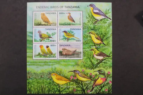 Tansania, MiNr. 4351-4356 Kleinbogen, postfrisch - 212653