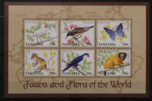 Tansania, MiNr. 2989-2994 Kleinbogen, postfrisch - 212655