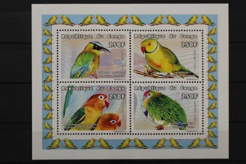 Kongo (Brazzaville), MiNr. 1613-1616 Kleinbogen, postfrisch - 212836
