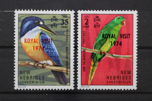 Neue Hebriden, MiNr. 375-376, postfrisch - 212781