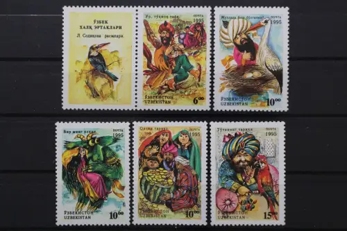 Usbekistan, MiNr. 65-69, postfrisch - 212917