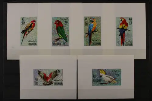 Ras al-Khaima, MiNr. 663-668 Einzelblöcke, postfrisch - 212713