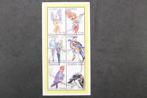 Sambia, MiNr. 826-831 Kleinbogen, postfrisch - 212701