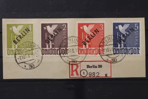 Berlin, MiNr. 17-20, Briefstück, BPP Signatur - 213694