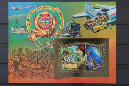 Zentralafrik. Republik, MiNr. Block 31 B, postfrisch - 213654