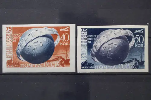 Sowjetunion, MiNr. 1383-1384 B, Falz - 214043