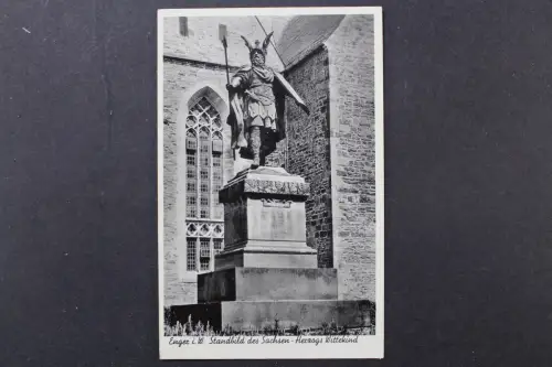 Enger in Westfalen, Standbild des Sachsen-Herzogs Wittekind - 424910