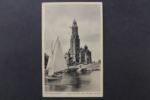 Bremerhaven, Leuchtturm am neuen Hafen - 425306