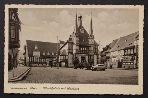 Wernigerode, Harz, Marktplatz mit Rathaus - 425012