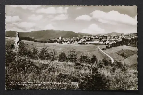 Winterberg, Hochsauerland, Ortsansicht mit St. Georg Sprungschanze - 425343