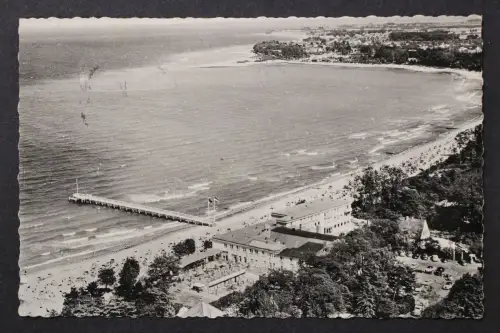 Timmendorfer Strand, Blick auf den Strand und Seebrücke - 425155
