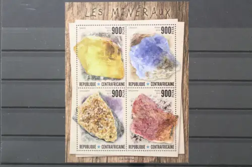 Zentralafrik. Republik, MiNr. 9105-9108 Kleinbogen, postfrisch - 213806