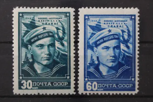 Sowjetunion, MiNr. 1242-1243, Falz - 214072