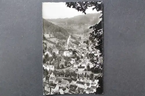 Wildbad, Schwarzwald, Rennbachtal, Blick auf den Ort - 425049