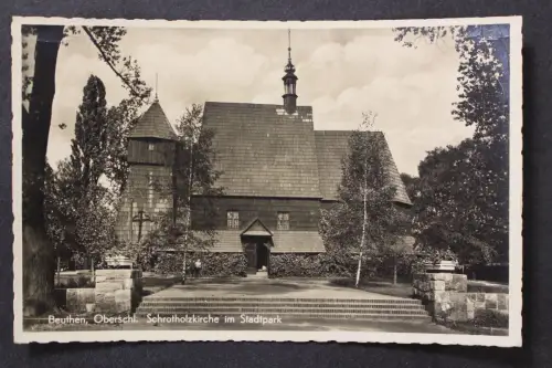 Beuthen, Oberschlesien, Schrotholzkirche im Stadtpark - 425369