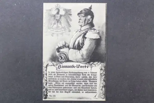 Bismarck, Bismarck-Worte - 425509
