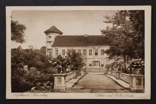 Rheinsberg, Schloss mit Billardbrücke - 425370