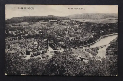Hann. Münden, Blick vom Knick auf die Stadt - 425437
