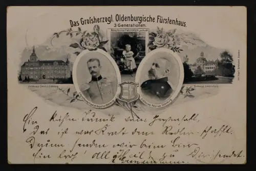 Oldenburg, Schloss Oldenburg u. Eutin, 3 Generationen des Fürstenhauses - 425469