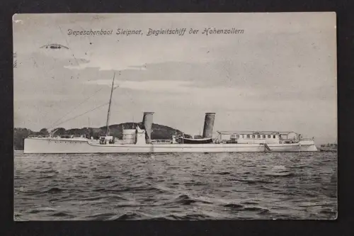 Depeschenboot Sleipner, Begleitschiff der Hohenzoller - 425478