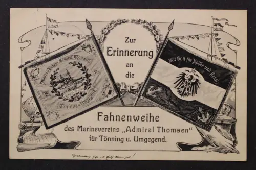 Fahnenweihe des Marinevereins "Admiral Thomsen" für Tönning u. Umgegend - 425505