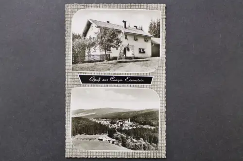Bayerisch Eisenstein, unbekanntes Haus, Blick zum Ort - 425616
