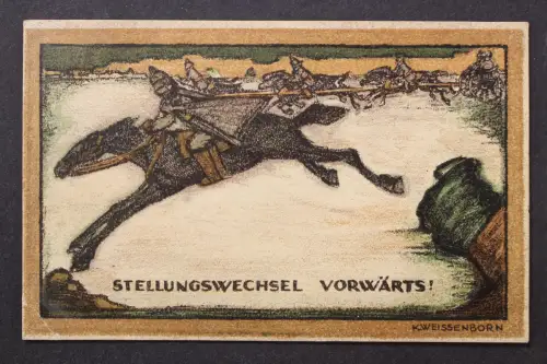 Stellungswechsel Vorwärts! Reiter in Rüstung - 425490