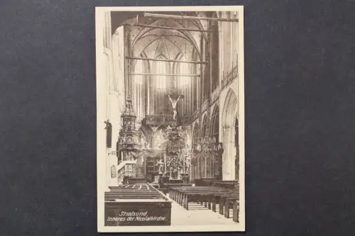 Stralsund, inneres der Nicolaikirche - 425589